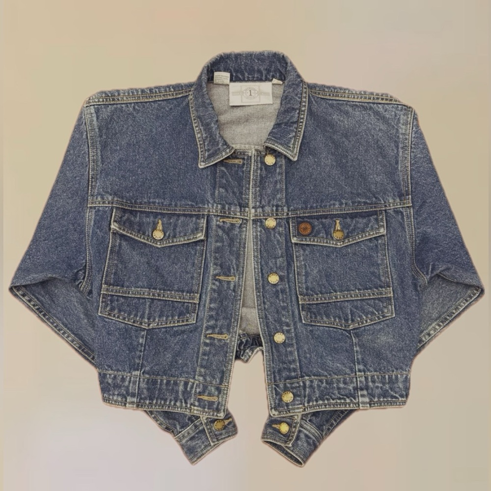 Stylish Blue Denim Jean Jacket
